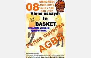  Portes-ouvertes Basket-Ball  au Gymnase Patouillet