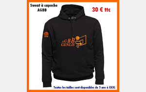 Sweat à capuche AGBB