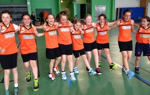 Victoire des U11F pour leur dernier match de la saison à Quetigny