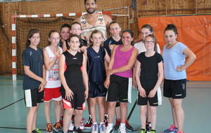 Souvenir du passage très sympa de Ferdi qui s'est improvisé coach d'un jour pour nos U13F