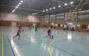 Le laboratoire du vendredi... l'apprentissage des bases du basket-ball