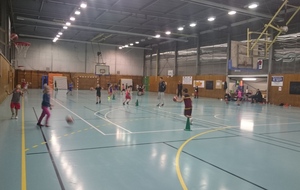 Le laboratoire du vendredi... l'apprentissage des bases du basket-ball