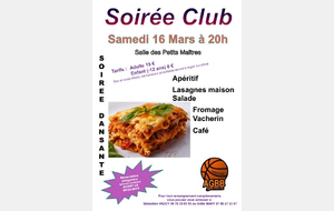 Soirée du club