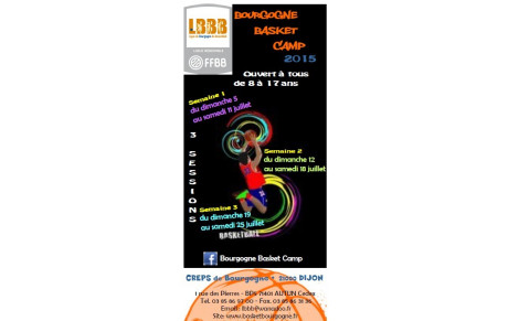 Bourgogne Basket Camp Eté 2015
