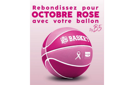 Octobre rose 2023... Opération ballon de basket